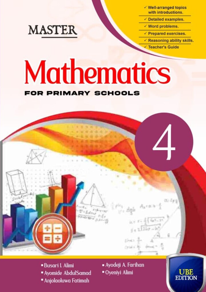 Master Mathematics for Primary Schools 4 cover